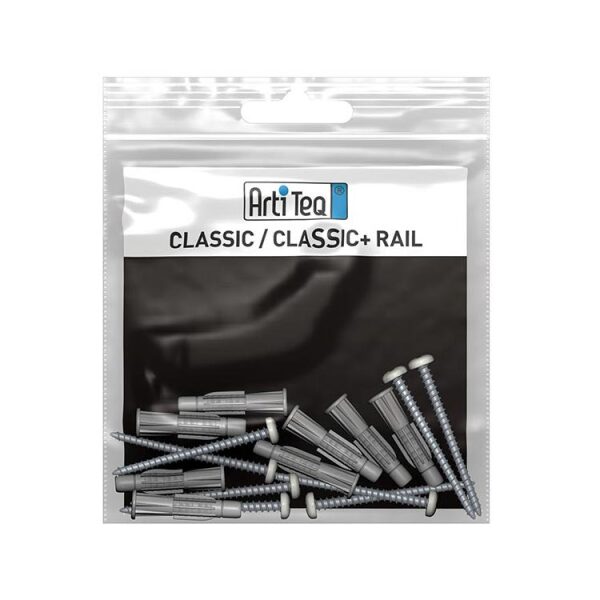 ARTITEQ Classic Rail/Rail+ Installation Kit 3.0m