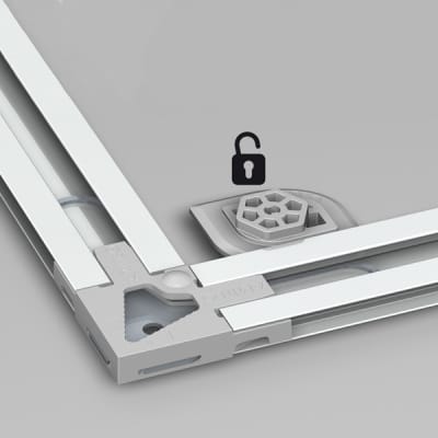 ARTITEQ Back Frame Security Clips