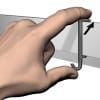 ARTITEQ Info Rail Clip Hanger