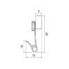 ARTITEQ Clip Hook for 2mm Picture Hanging Wire (2kg) 5 ARTITEQ Clip Hook